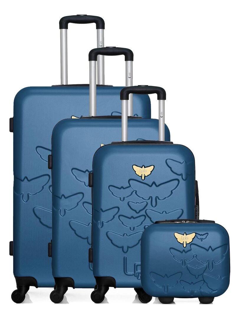 LPB LUGGAGE SET DE 4 AELYS C Bleu marine