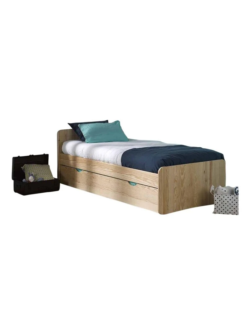 Lit gigogne Spike AKITEN RETAIL Marron
