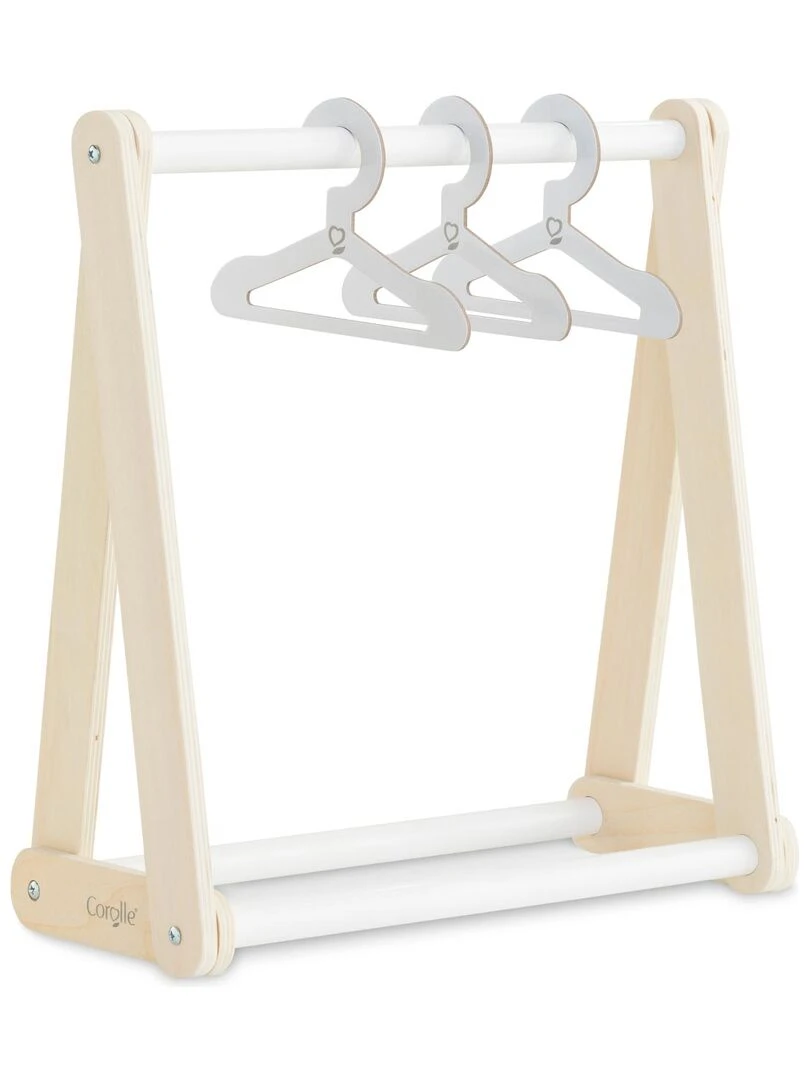 Portant de Vêtements en bois   N/A