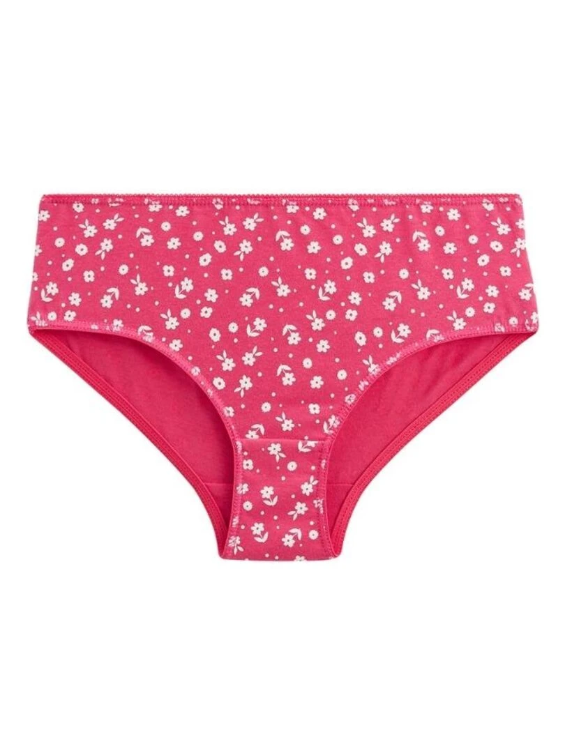 Lot de 3 culottes fille Vanifleur   Rose