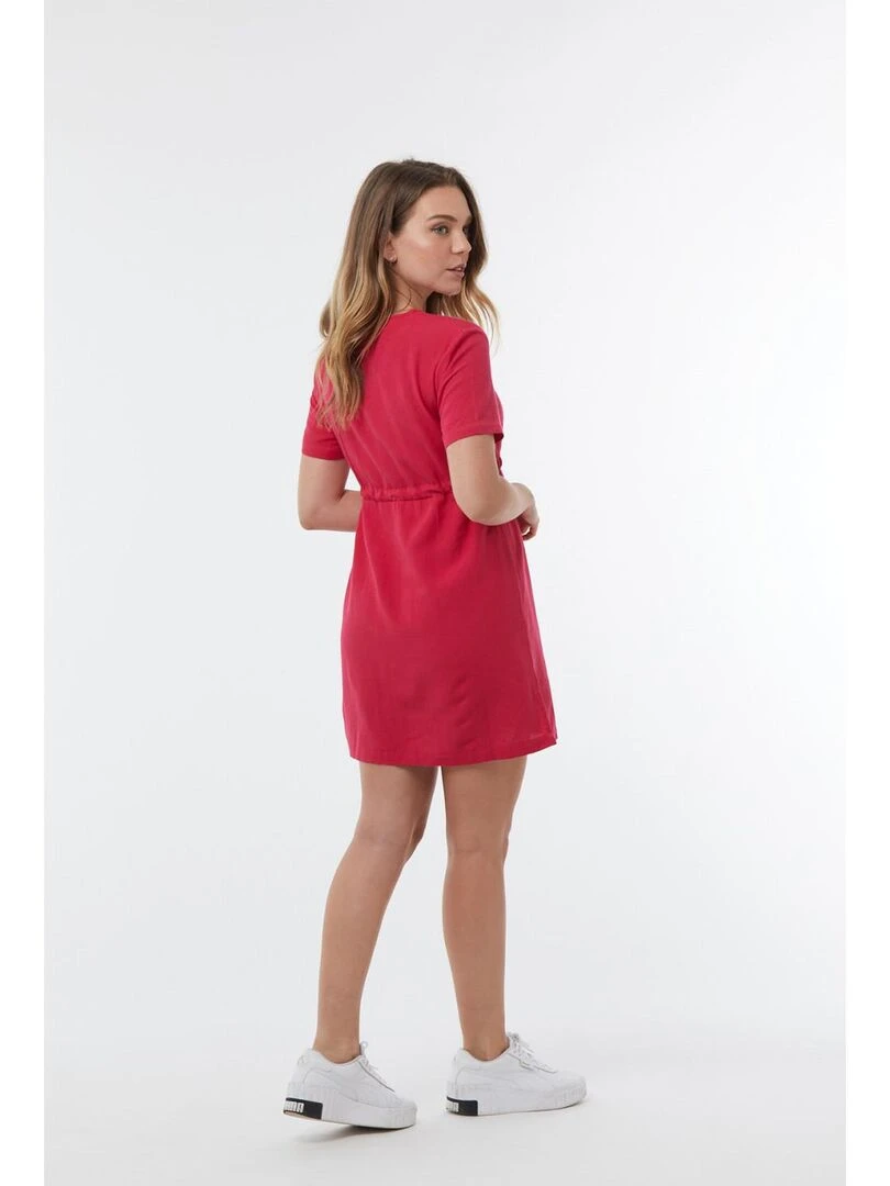 Lee Cooper   Robe rayon flex  LAALIA   Rose fushia