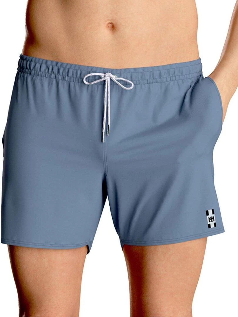 Short de bain homme Bleu