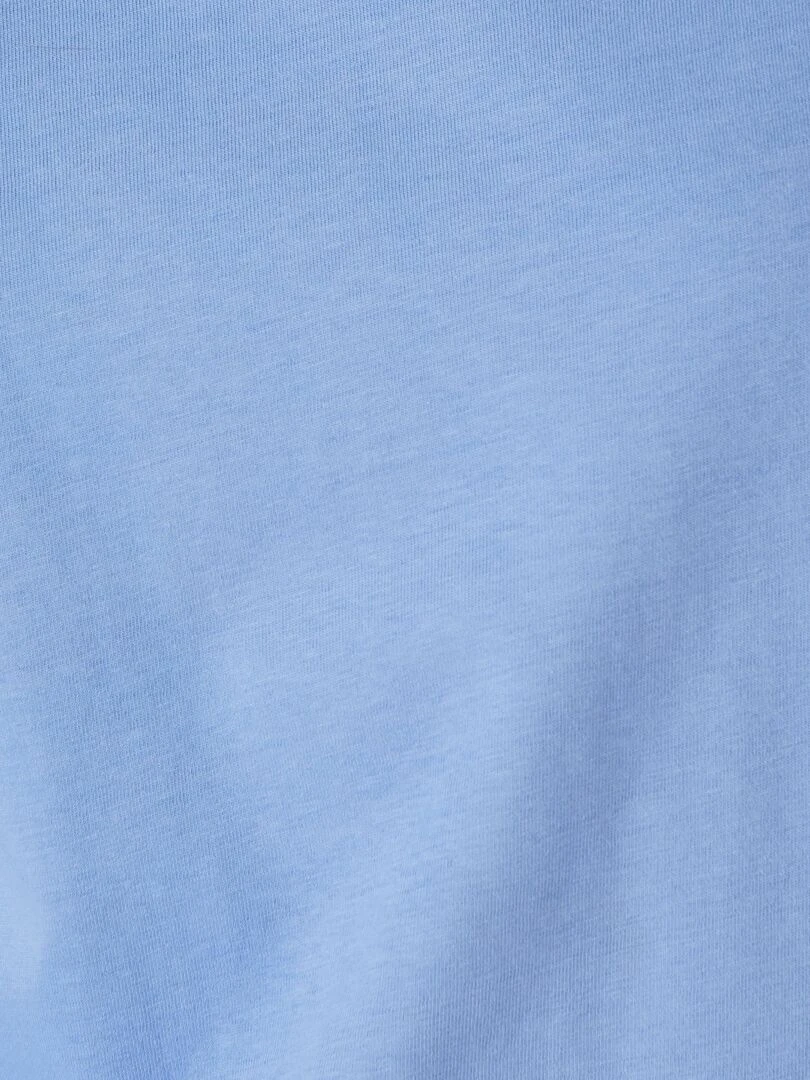 T shirt broderies anglaises pur coton   Damart   Bleu
