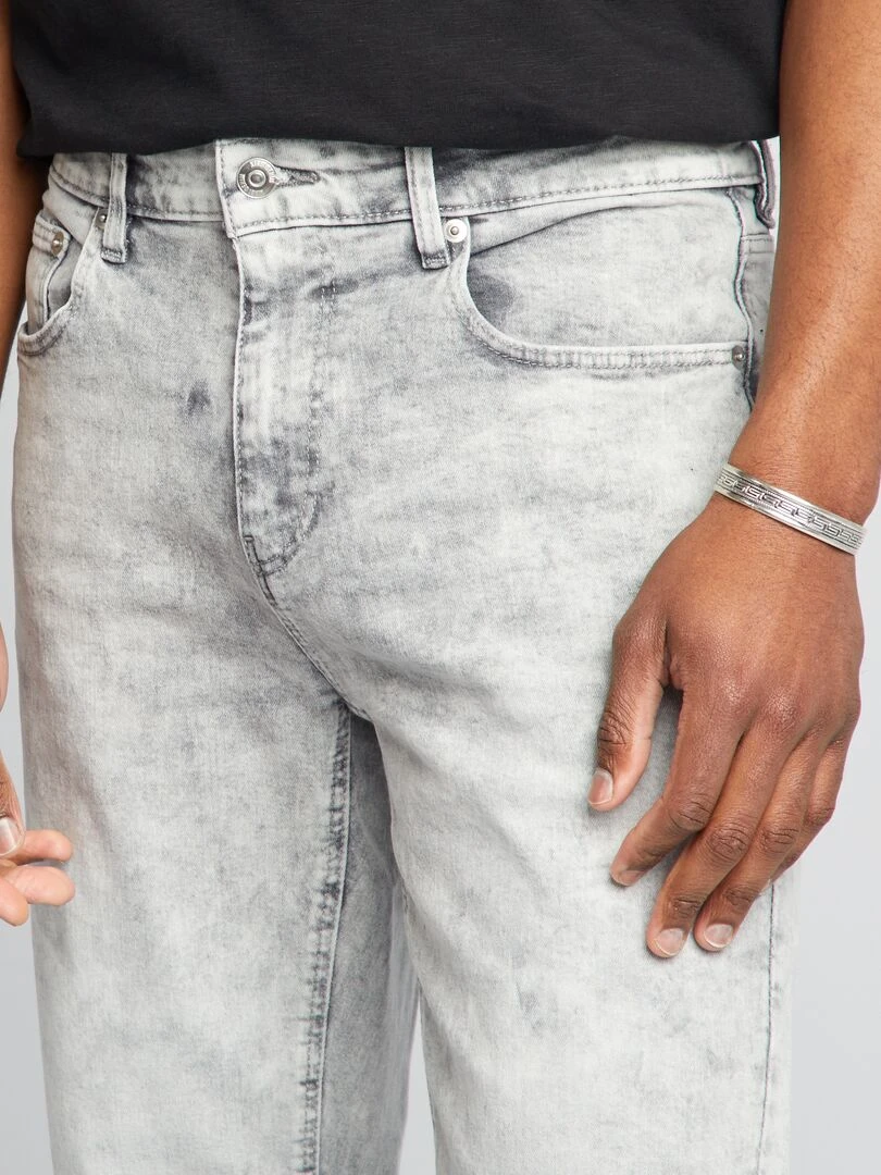 Jean slim   Gris