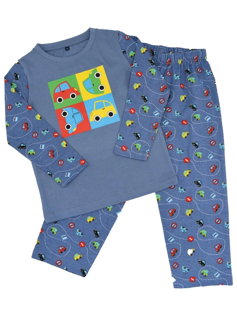 Pyjama 'bpp1 Vroum Vroum' 'doo&bo' Bleu