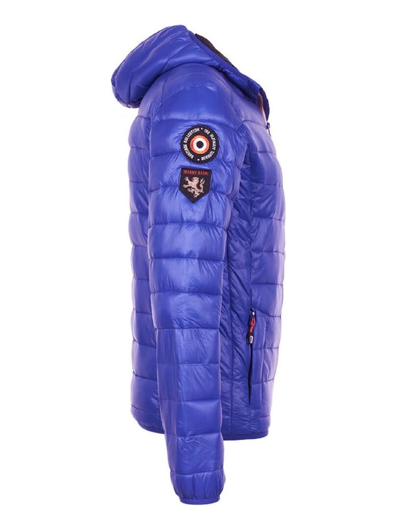 Doudoune fine à capuche homme COMAIN   HARRY KAYN   Bleu