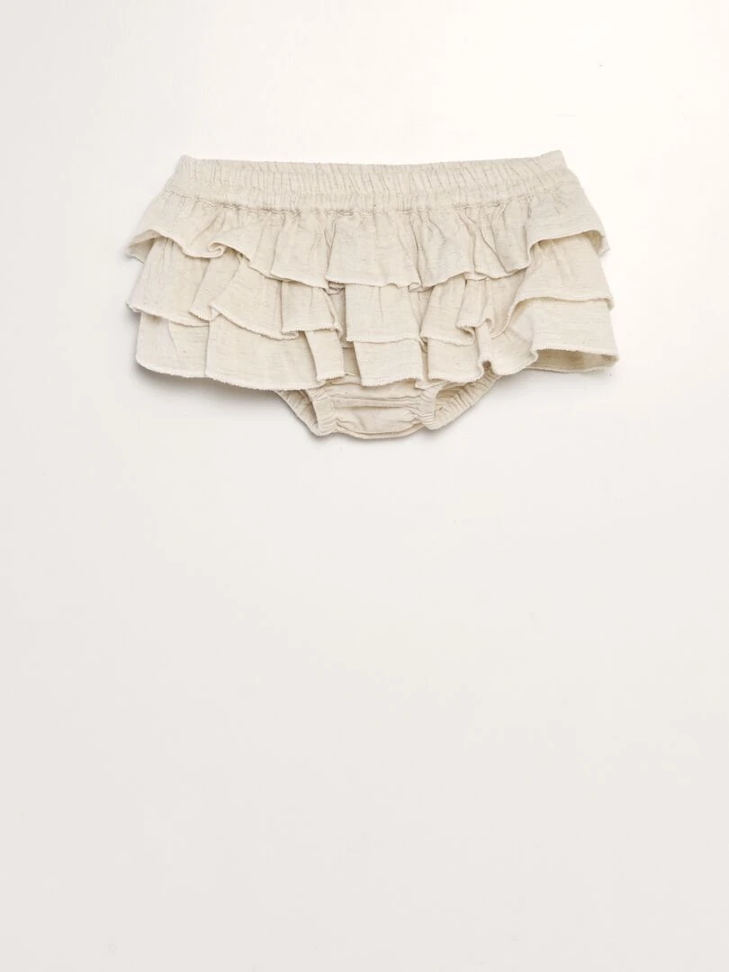 Ensemble en lin   3 pièces   Beige