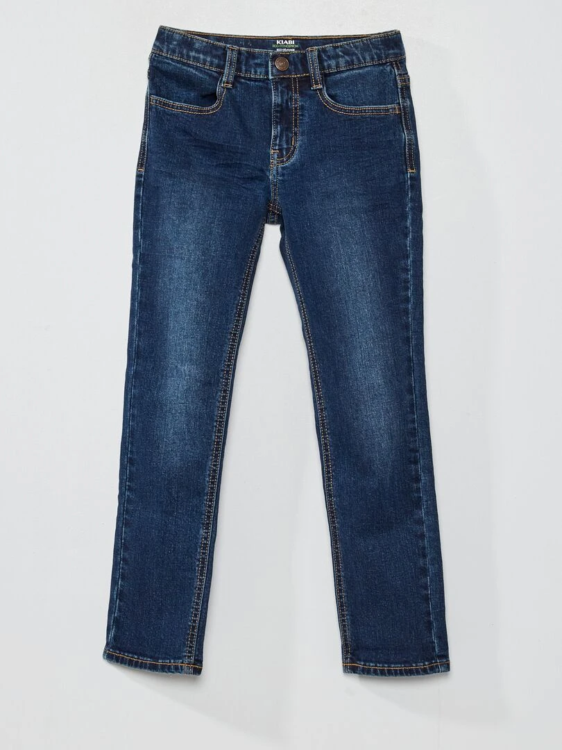 Jean slim 5 poches Brut