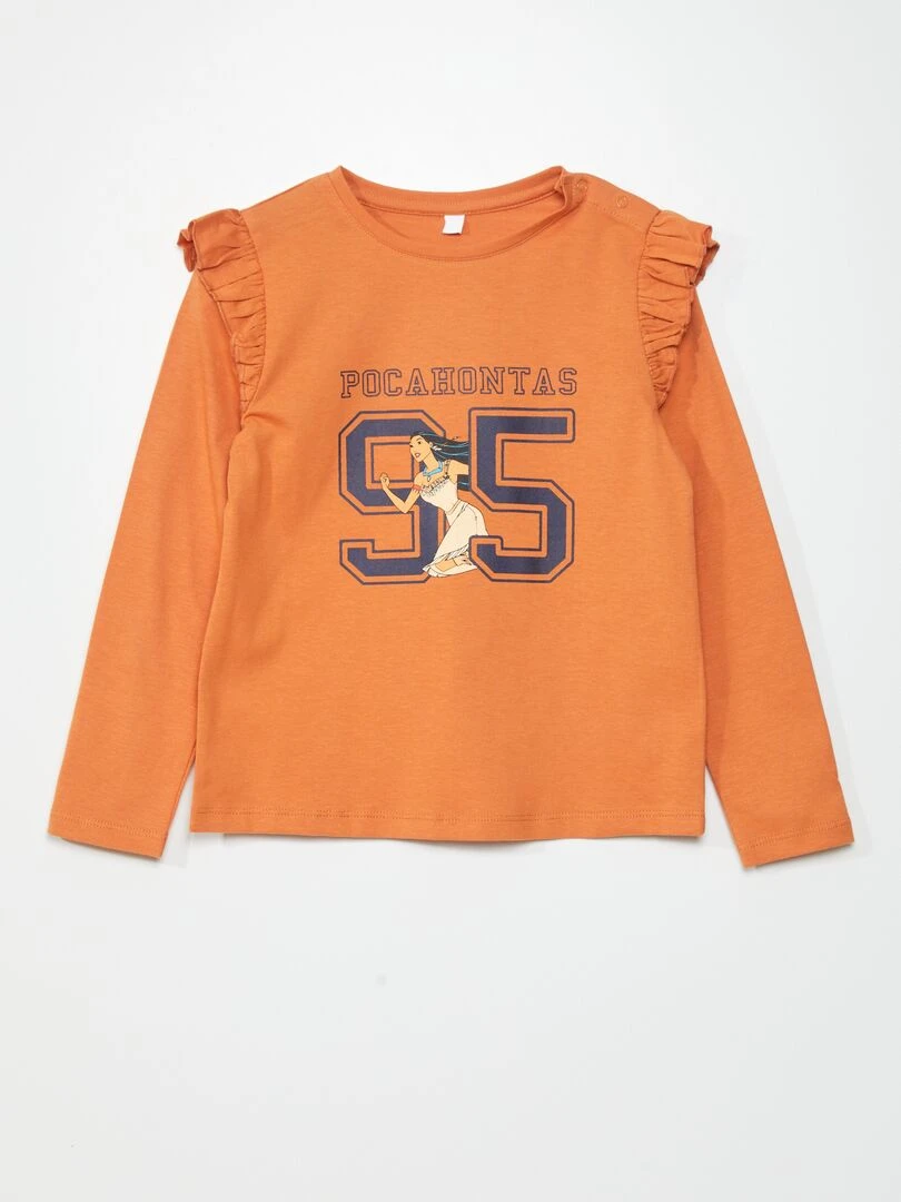 T shirt 'Disney' manches longues So Easy Orange