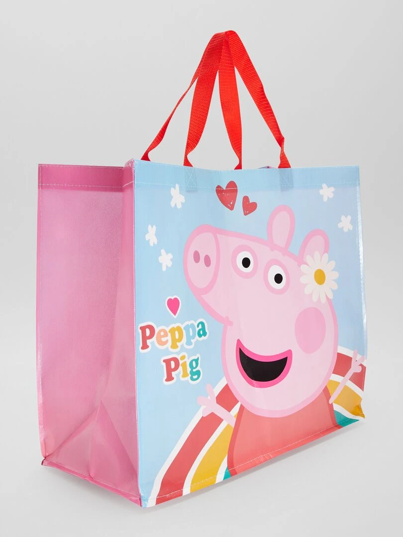 Sac cabas 'Peppa Pig' Rose