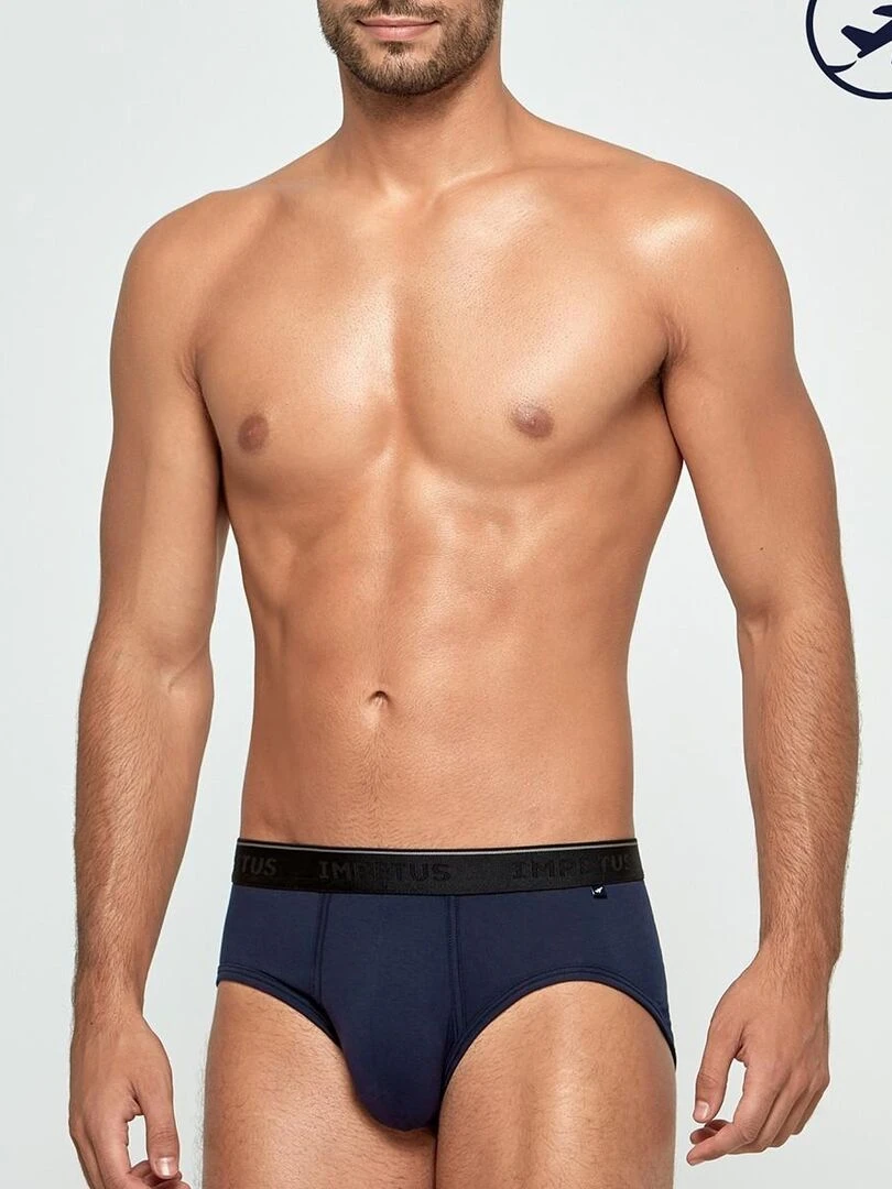 Slip en fibre lyocell Travel Bleu