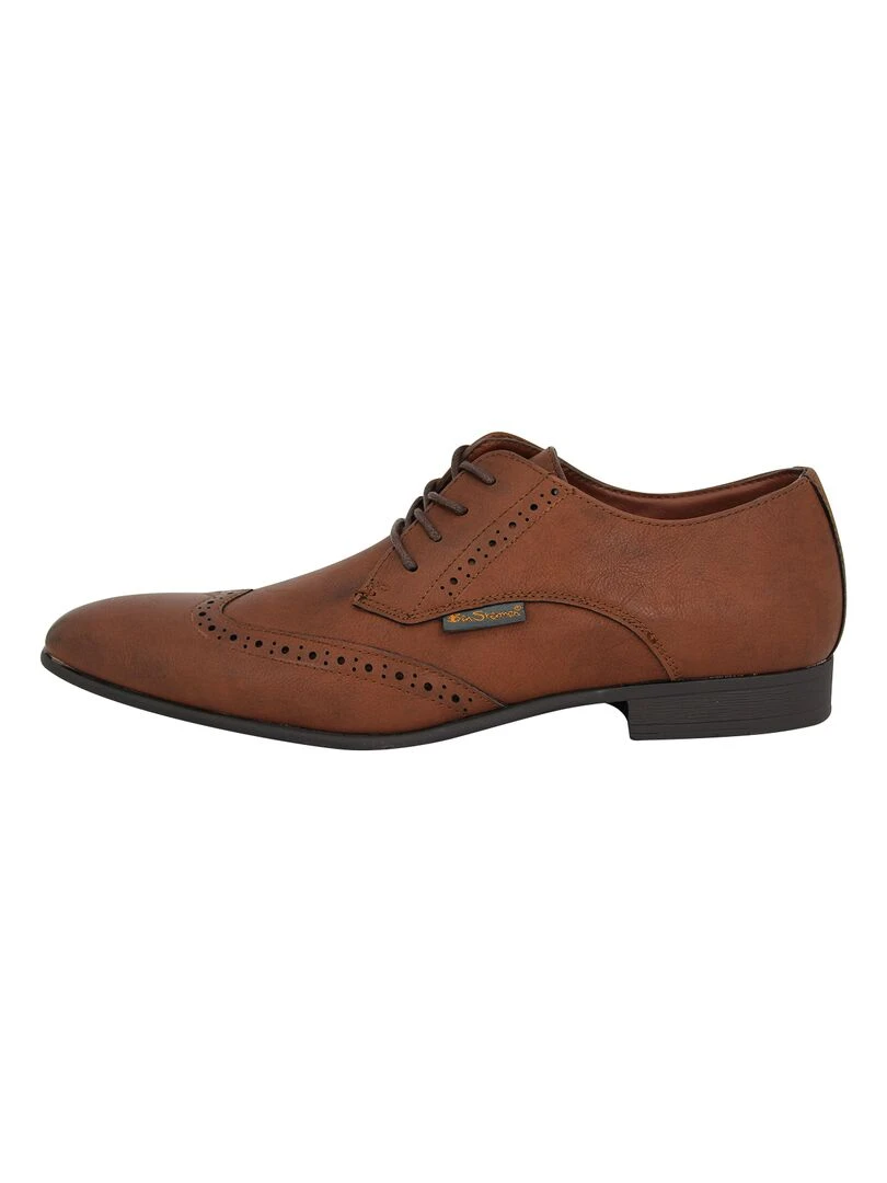 Ville basses 'Ben Sherman' '4 Eye Fashion Brogue'   Marron