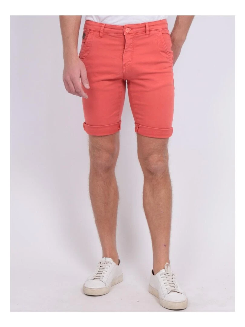 Bermuda chino BAVOLTA Orange corail