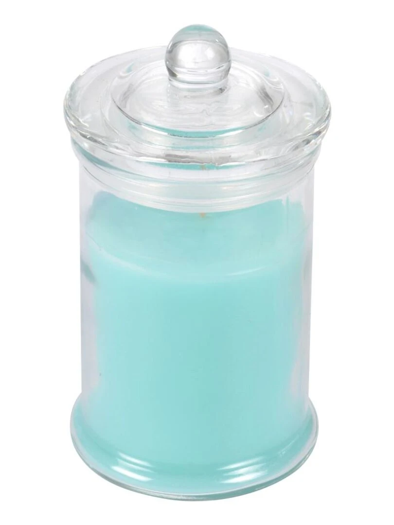 Bougie parfumée en bocal Bleu ciel