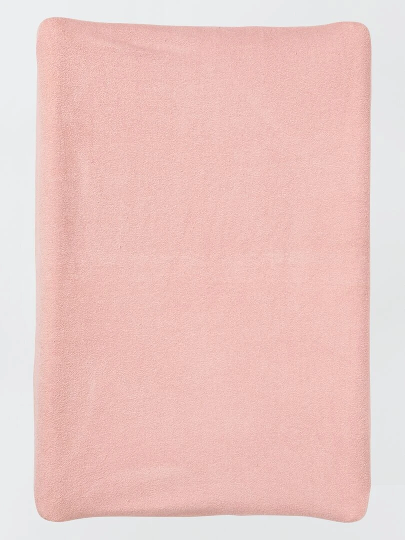 Housse de matelas à langer Rose