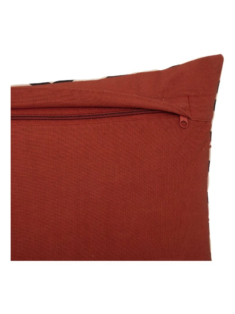 Housse de coussin au style ethnique   Multicolore