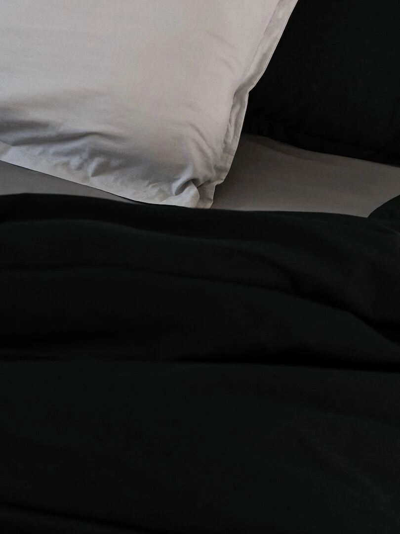 Housse de couette Basic "Happyfriday"   Noir