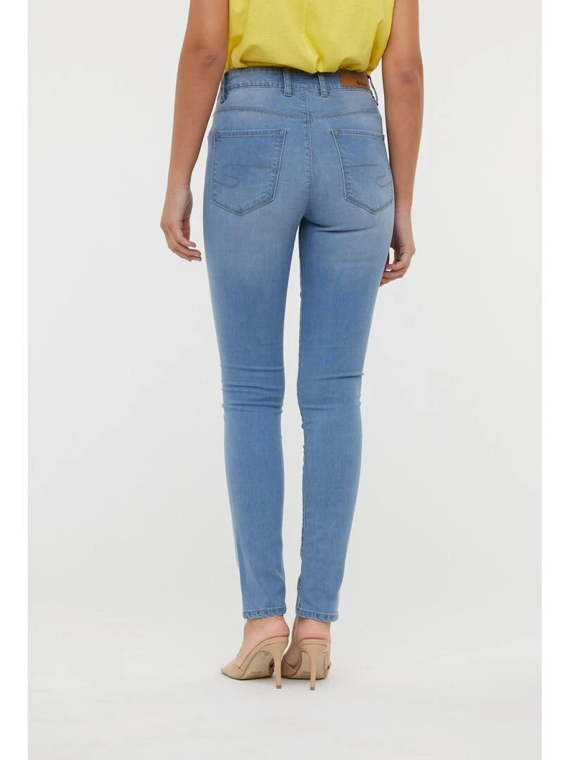 Lee Cooper   Jean coton slim LC135   Bleu ciel