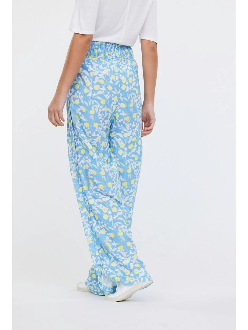 Lee Cooper   Pantalon viscose flair GUIMI   Bleu ciel