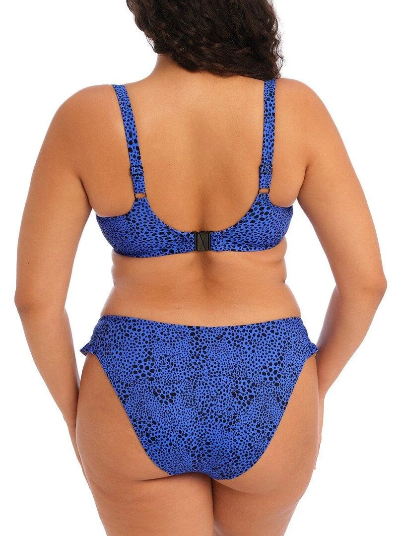 Haut de maillot grande taille à armatures Pebble cove   Bleu