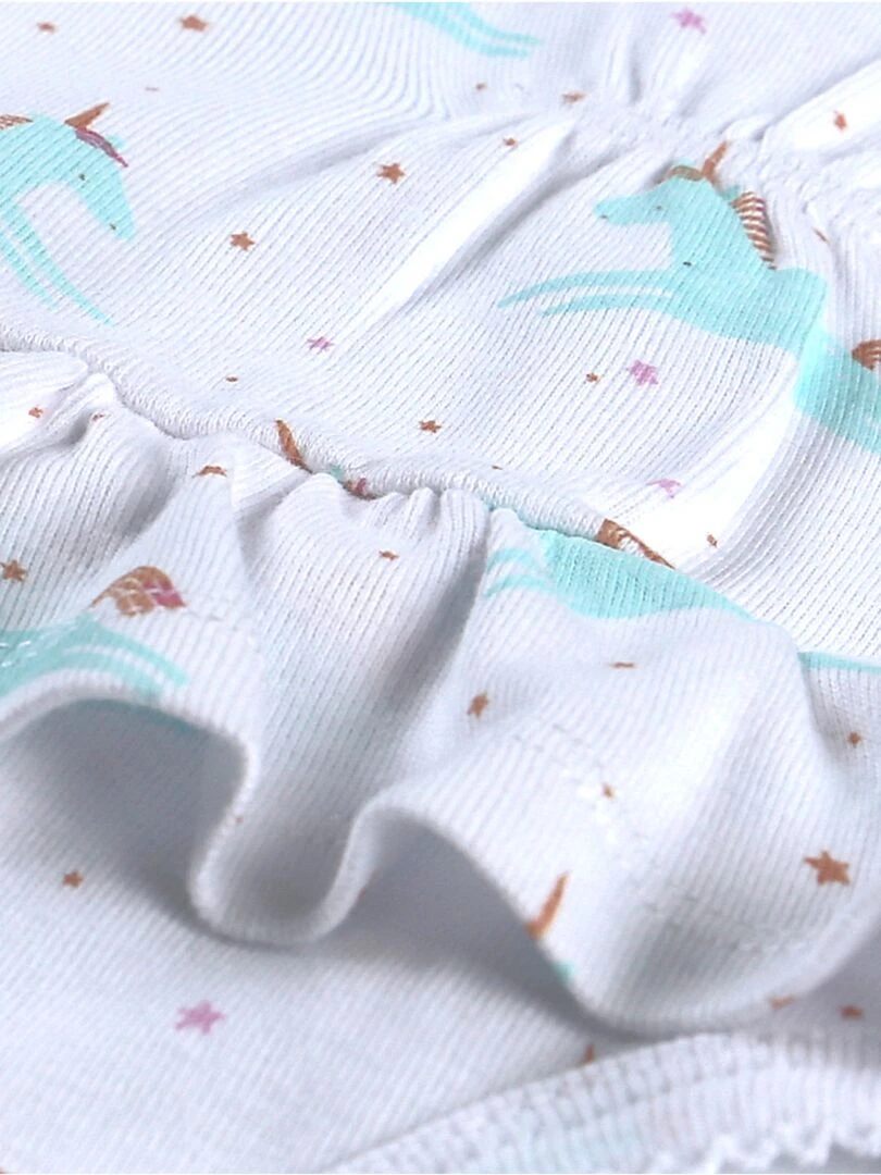 Body jupette sans manches   Blanc