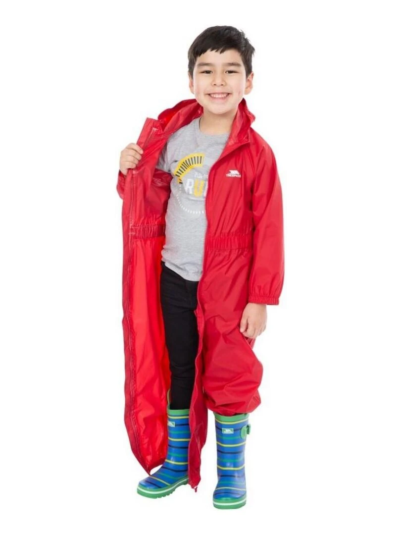 Trespass   Combinaison de pluie   Rouge