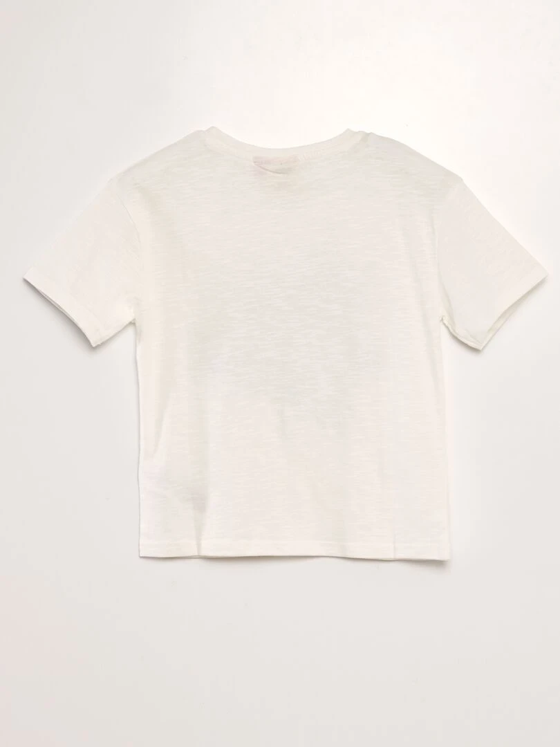 T shirt 'Simpsons' manches courtes   blanc