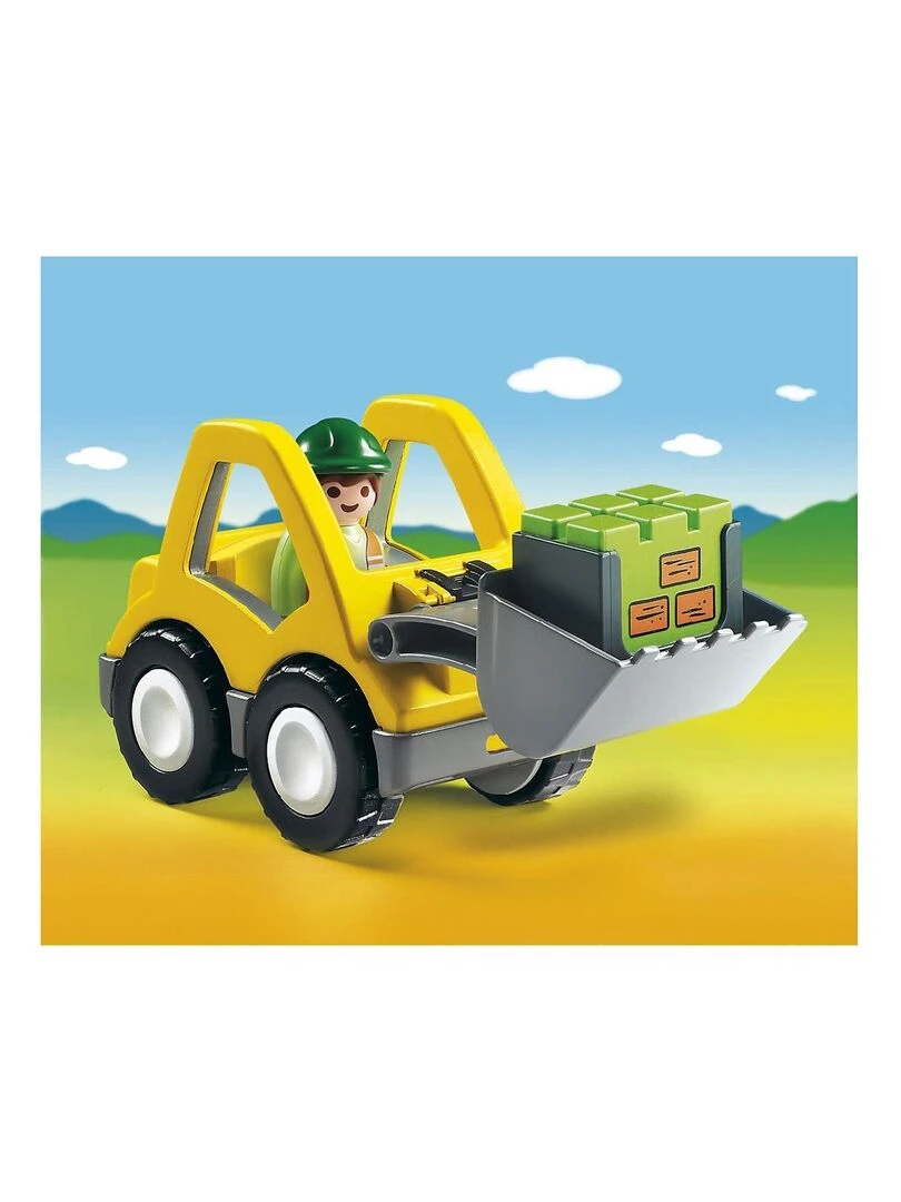 6775 'playmobil' 123 Chargeur Et Ouvrier   N/A