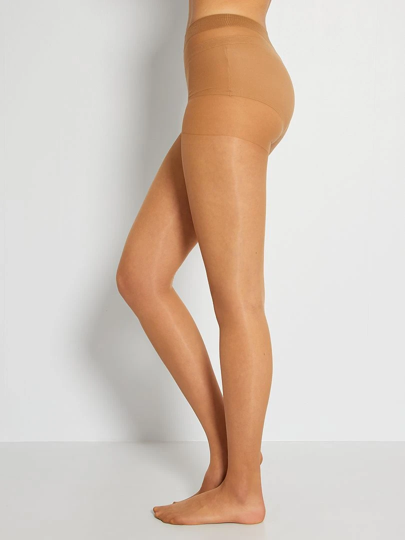 Lot 2 paires de collants 20D halé