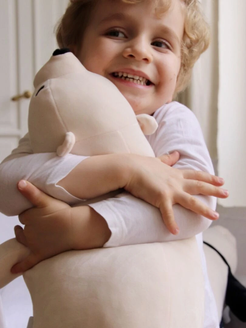 Peluche ours polaire Shiro (51 cm)   Ecru