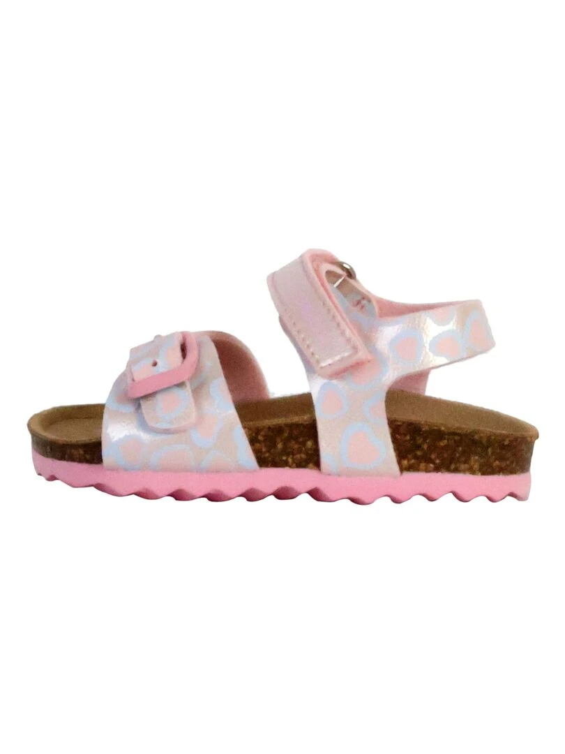 Sandale Cuir Enfant Geox Chalki B922RA 000NF Rose
