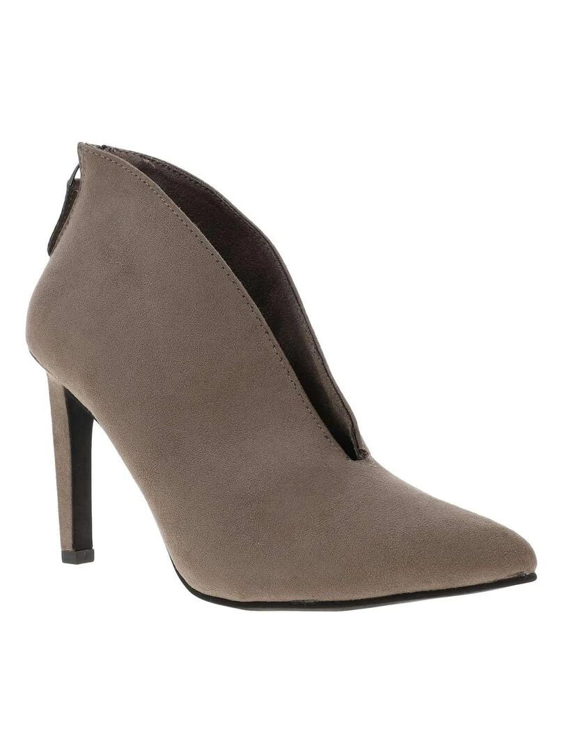 MARCO TOZZI Escarpins talon entonnoir Taupe
