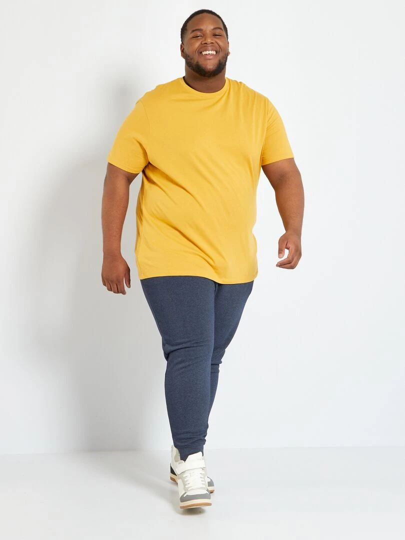 Pantalon de jogging en molleton   Bleu