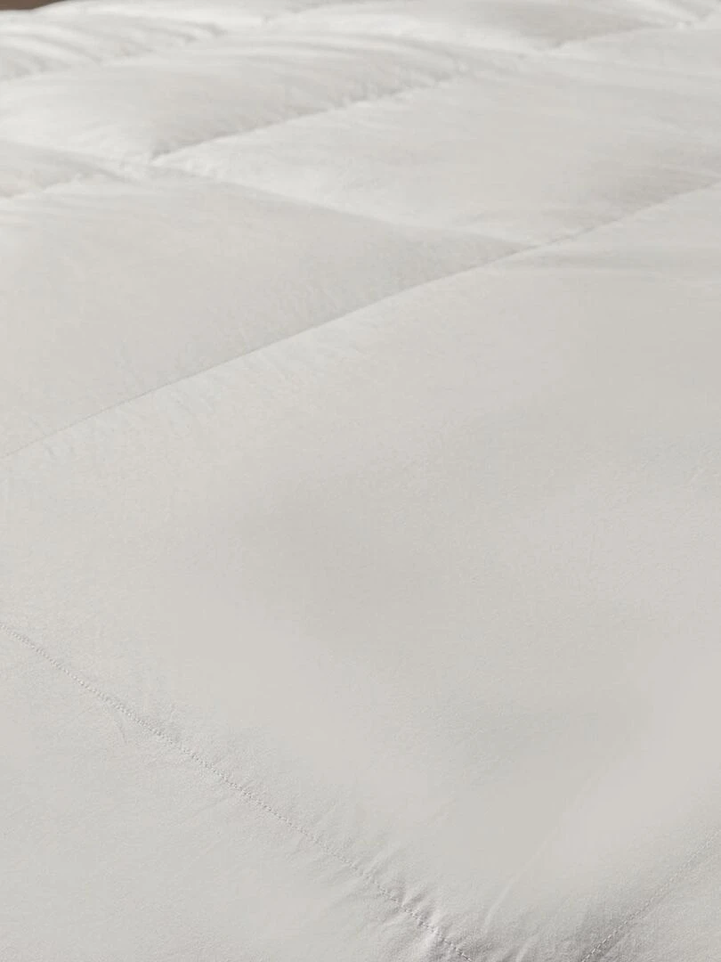 DUNLOPILLO   Couette Natur' Protect   70% Duvet   Chaude   Blanc