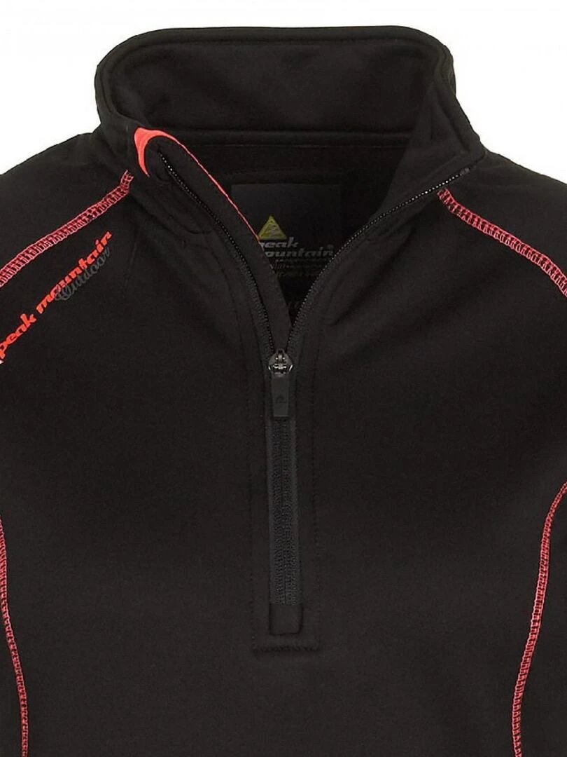 Sweat polarshell femme ACERUN   Noir Noir