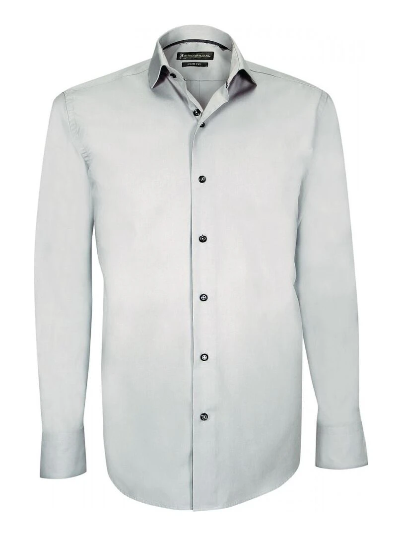 Chemise en popeline GIACOMO Gris