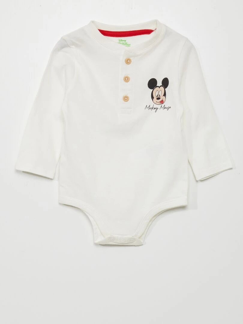 Body 'Mickey' de 'Disney' Blanc
