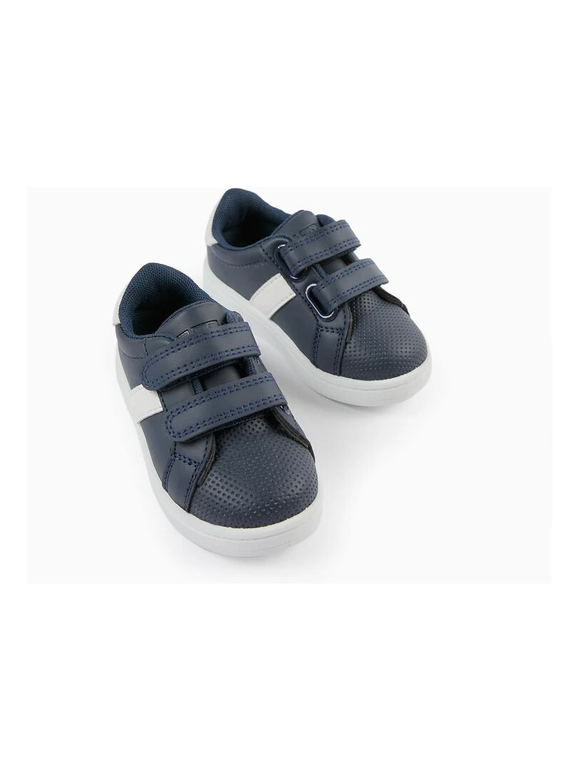 Baskets pour Bébé Garçon READY PLAYER Bleu foncé