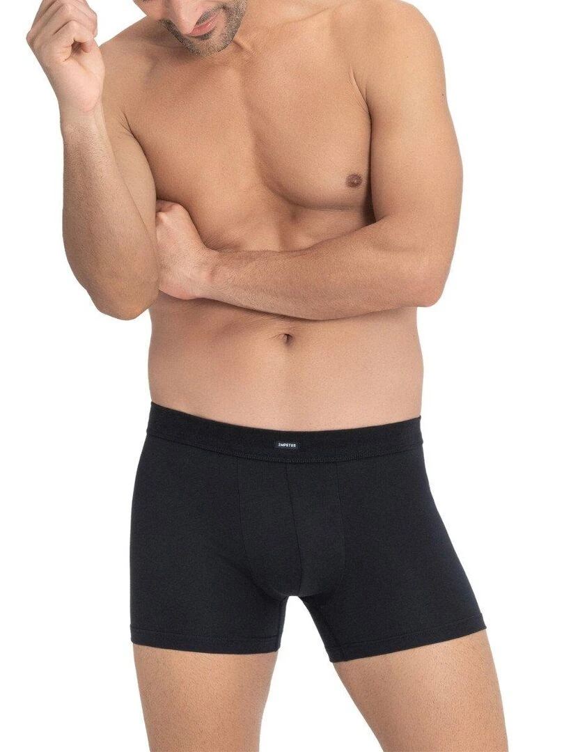 Lot de 2 boxers en coton à ceinture tubulaire Coco   Bleu