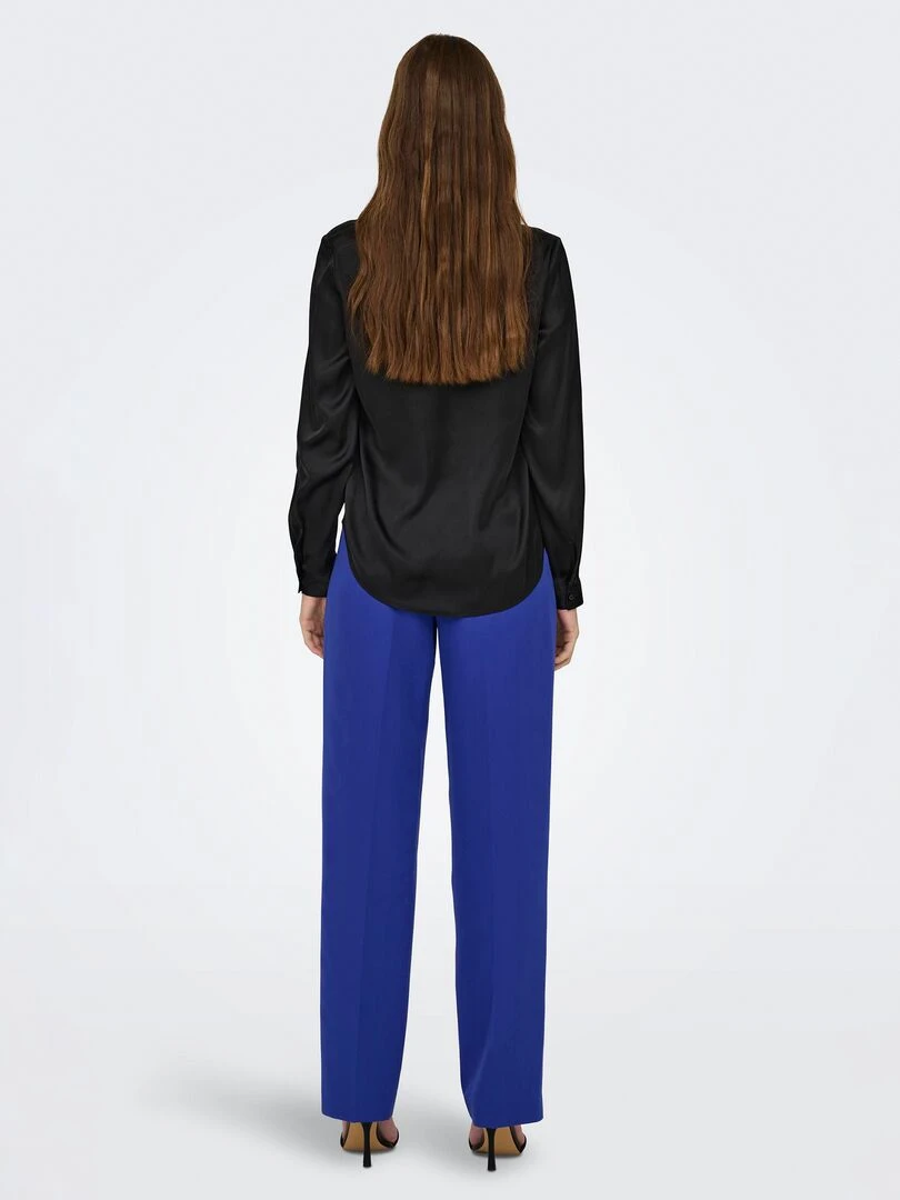 Chemisier en satin 'JDY' noir
