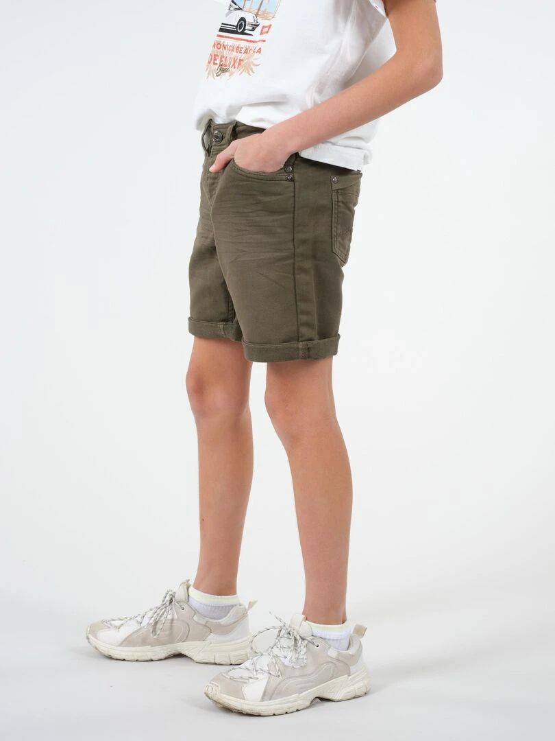 Short délavé 'Deeluxe'   Kaki