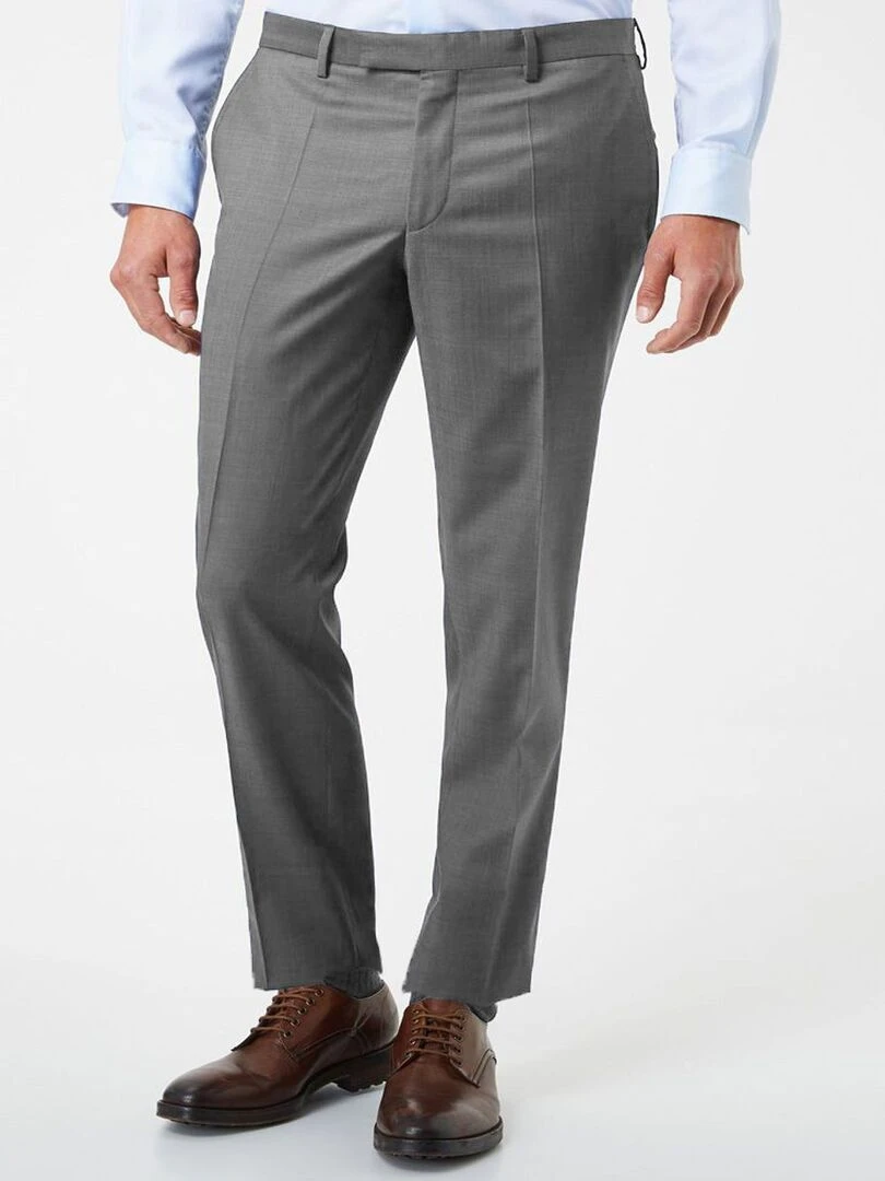 Pantalon en polyester Kebello Gris