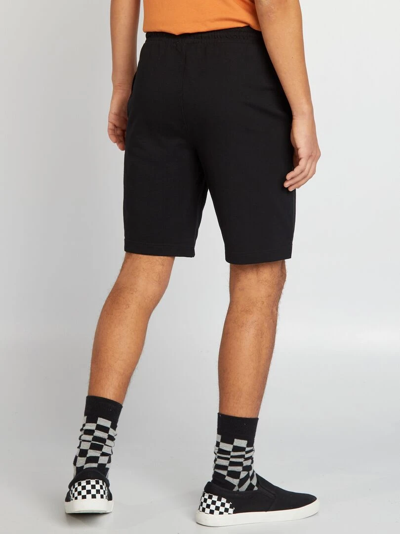 Short de sport style jogger   noir