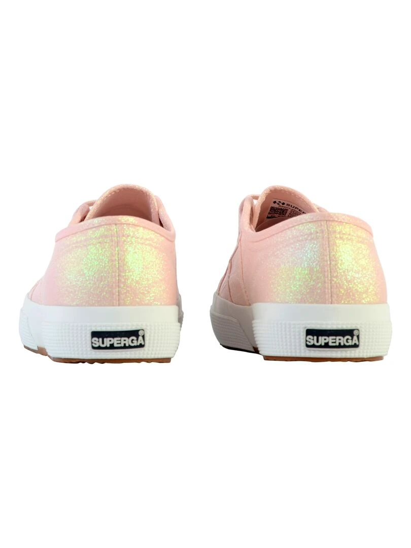 Basket Basse à Lacets Superga Lamew   Rose