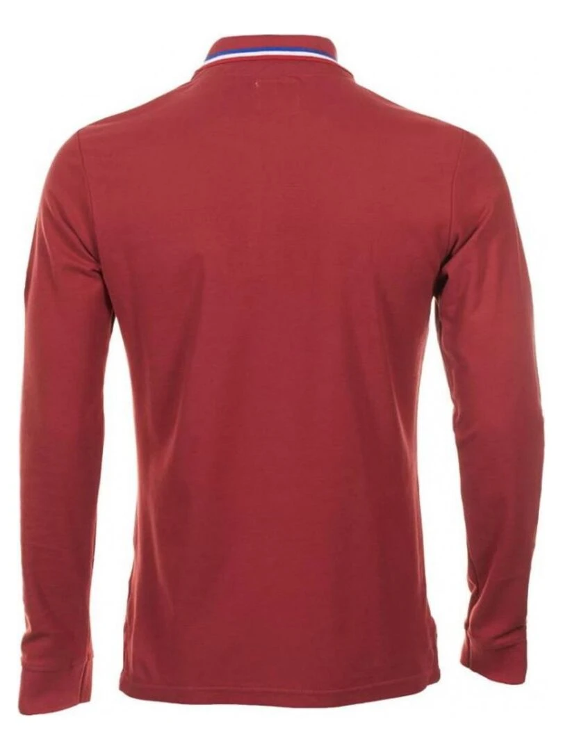 Polo manches longues homme CILAR DEGRE CELSIUS Rouge