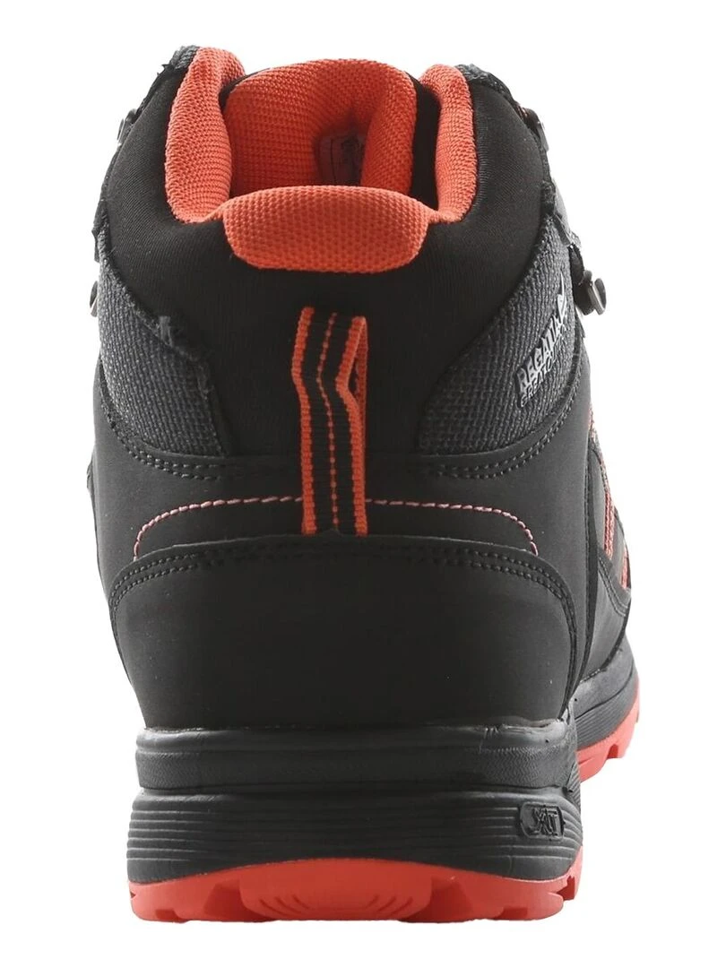 Regatta Chaussures montantes de randonnée SAMARIS Noir Orange Noir