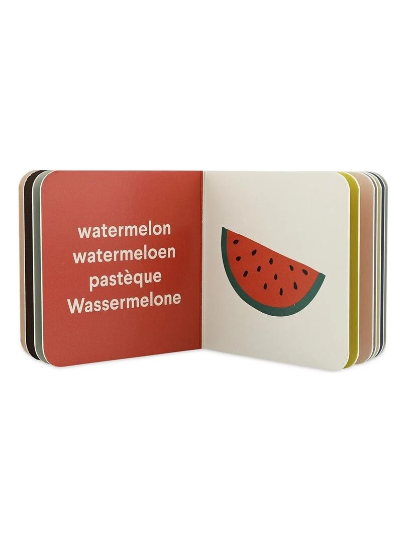 Petite bibliothèque Vêtements Fruits Véhicules Instruments N/A