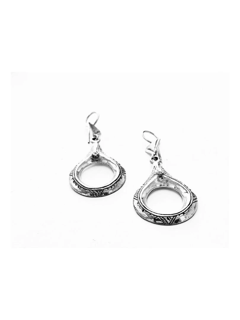 Boucles d'oreille touareg argent Bijoucolor Argent