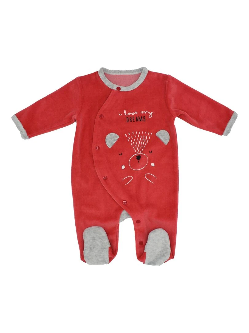 Dors Bien 'gdb1 Cute Bear' 'doo&bo' Rose foncé