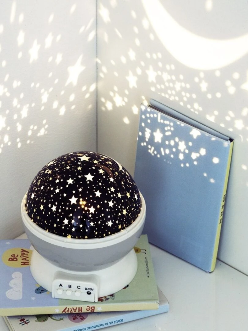 Lampe veilleuse projecteur gris   Gris